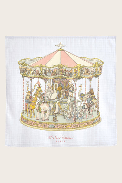 Pink Carousel Carre and Gift Box