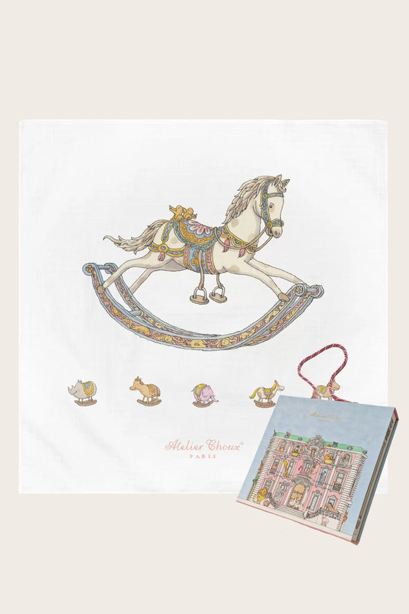 Rocking Horse Carre and Gift Box