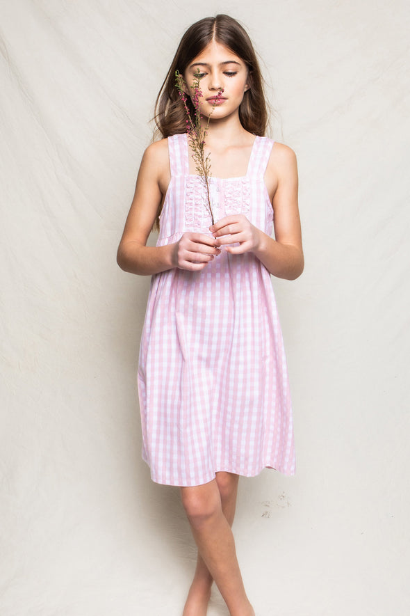 Pink Gingham Nightgown